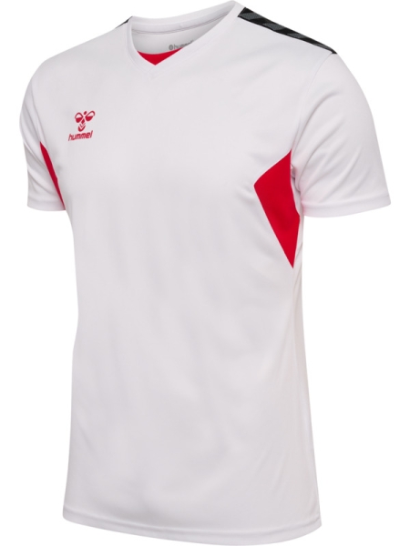 Kinder Hummel Authentic Jersey - White/true red